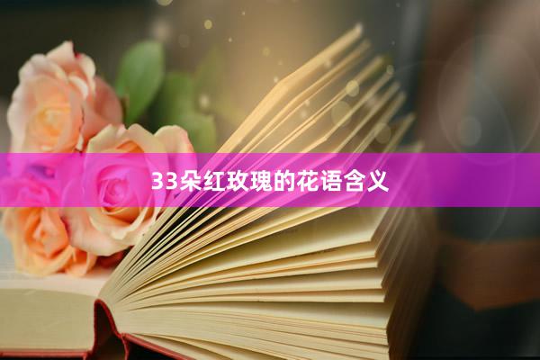 33朵红玫瑰的花语含义